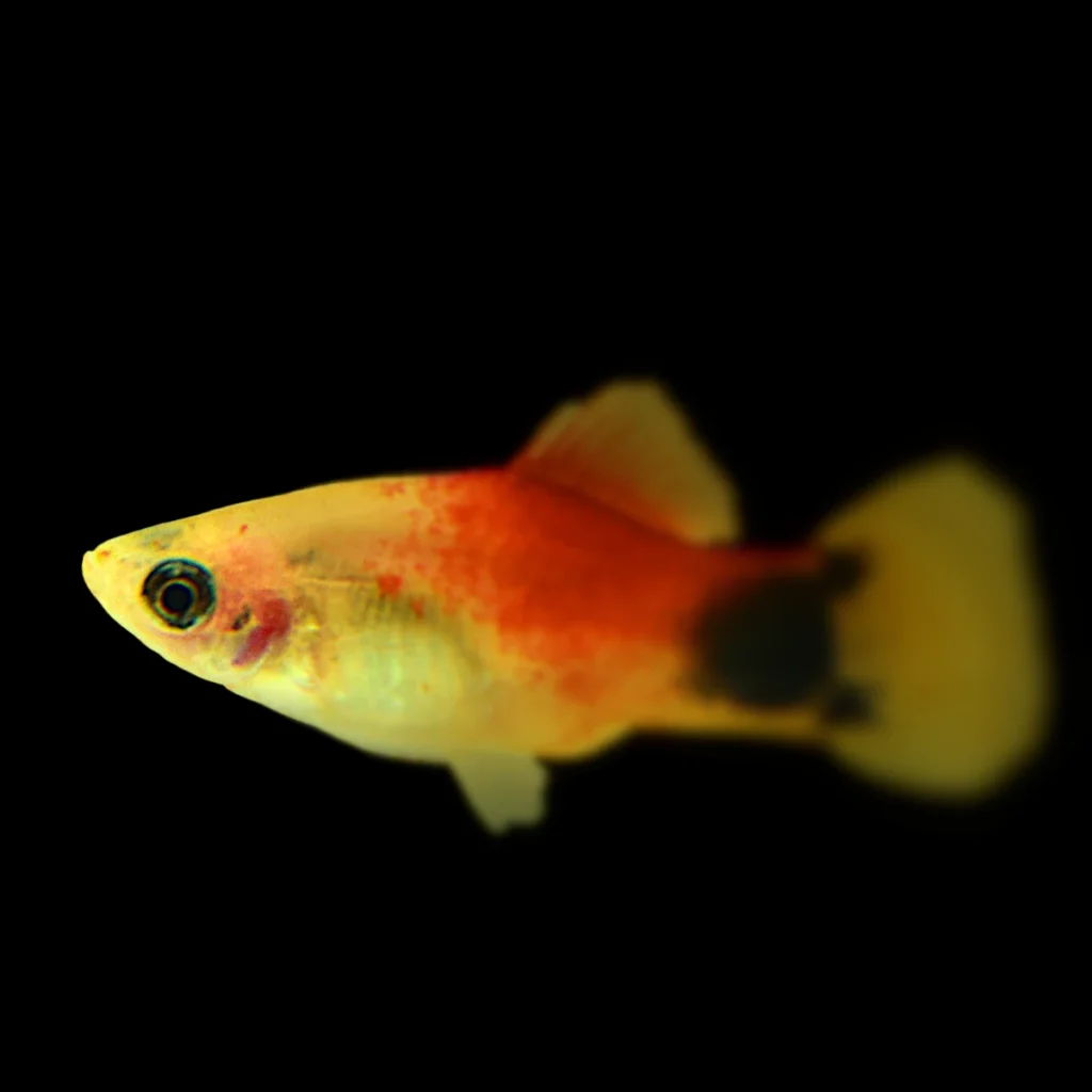 Xiphophorus maculatus 'Mickey mouse' diamond - 1 SZT